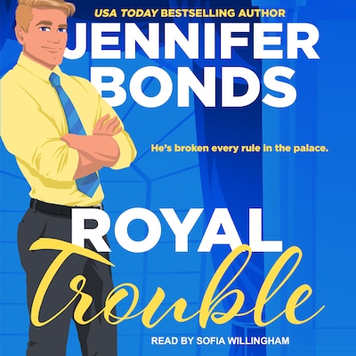 Royal Trouble – omslag til lydbogen af Jennifer Bonds