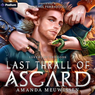 Last Thrall of Asgard – omslag til lydbogen af Amanda Meuwissen