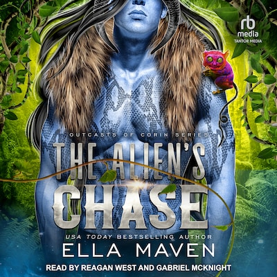 The Alien’s Chase – omslag til lydbogen af Ella Maven