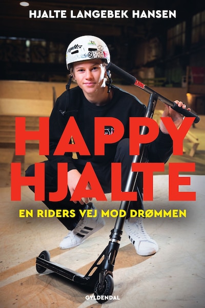 Happyhjalte – omslag til lydbogen af Hjalte Langebek Hansen