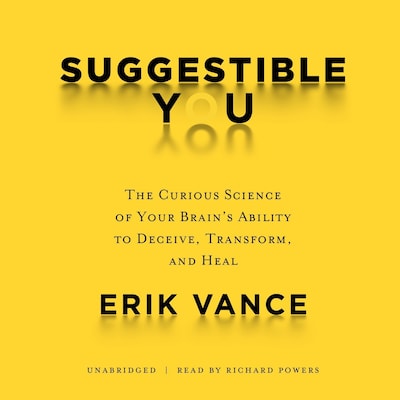Suggestible You – omslag til lydbogen af Erik Vance
