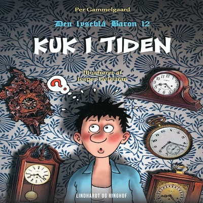 Kuk i tiden – omslag til lydbogen af Per Gammelgaard