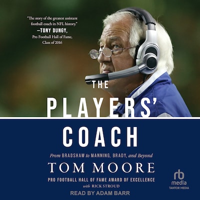The Players’ Coach – omslag til lydbogen af Tom Moore