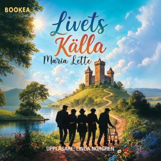 Livets källa – omslag till ljudboken av Maria Lette