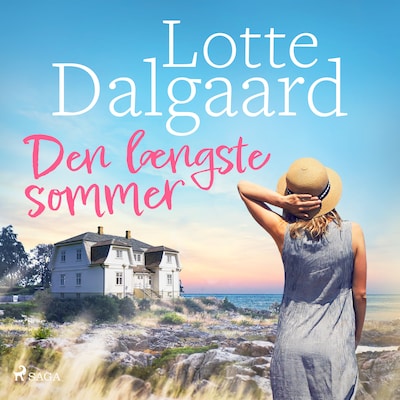 Den længste sommer – omslag til lydbogen af Lotte Dalgaard