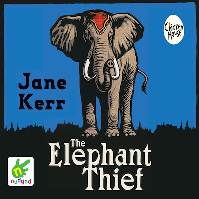 The Elephant Thief – omslag til lydbogen af Jane Kerr