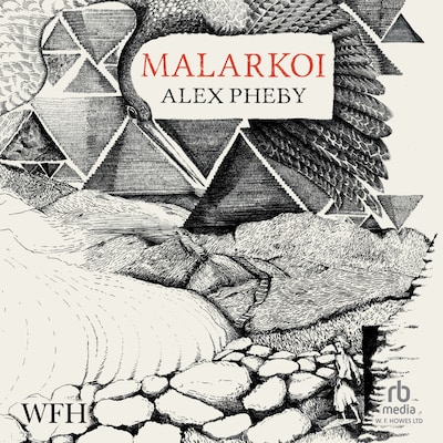 Malarkoi – omslag til lydbogen af Alex Pheby