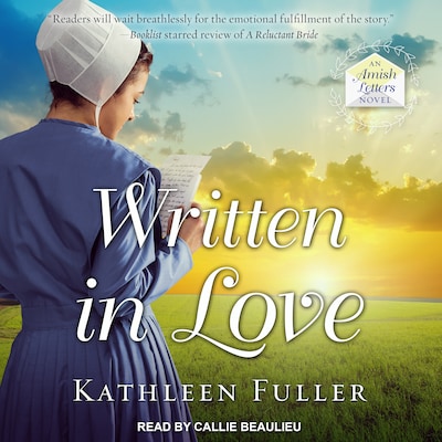 Written in Love – omslag til lydbogen af Kathleen Fuller