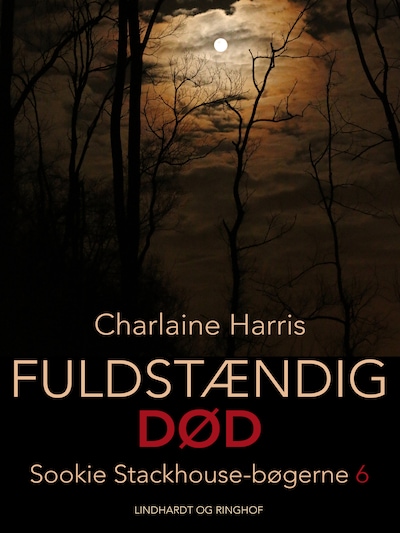 True Blood 6 - Fuldstændig død – omslag til lydbogen af Charlaine Harris
