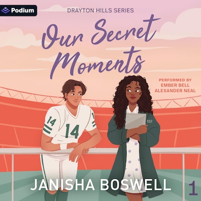 Our Secret Moments – omslag til lydbogen af Janisha Boswell