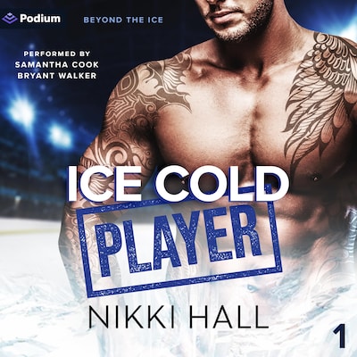 Ice Cold Player – omslag til lydbogen af Nikki Hall