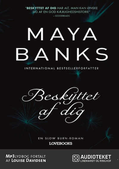 Beskyttet af dig – omslag til lydbogen af Maya Banks