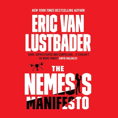 The Nemesis Manifesto – omslag til lydbogen af Eric Van Lustbader
