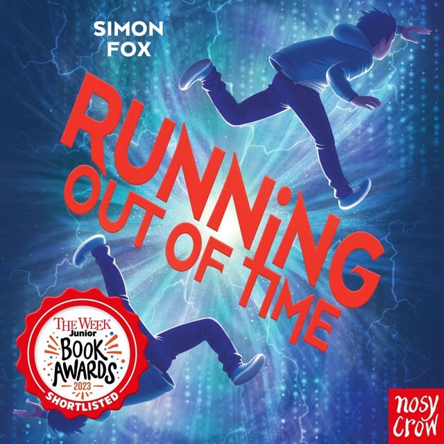 Running Out of Time – omslag til lydbogen af Simon Fox