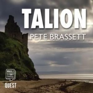 Talion: a Scandinavian noir murder mystery set in Scotland – okładka audiobooka, autor Pete Brassett