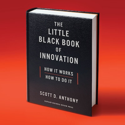 The Little Black Book of Innovation – omslag til lydbogen af Scott D. Anthony