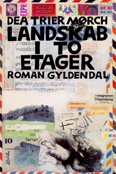 Landskab i to etager – omslag til lydbogen af Dea Trier Mørch