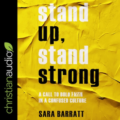 Stand Up, Stand Strong – omslag til lydbogen af Sara Barratt