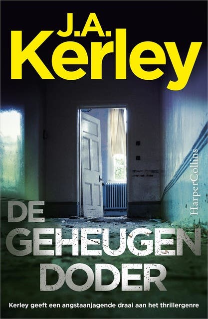 De geheugendoder – omslag van het luisterboek van J.A. Kerley