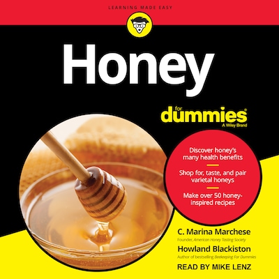 Honey For Dummies – omslag til lydbogen af C. Marina Marchese, Howland Blackiston