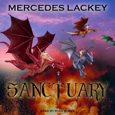 Sanctuary – omslag til lydbogen af Mercedes Lackey