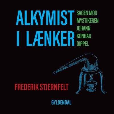 Alkymist i lænker – omslag til lydbogen af Frederik Stjernfelt