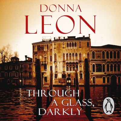 Through a Glass Darkly – omslag til lydbogen af Donna Leon
