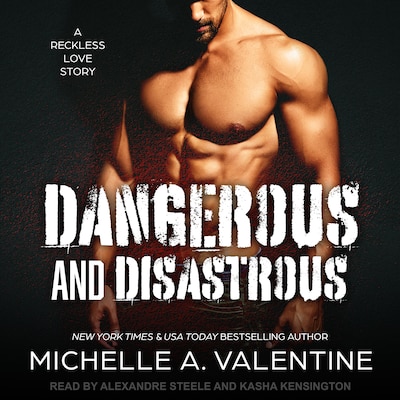 Dangerous and Disastrous – omslag til lydbogen af Michelle A. Valentine