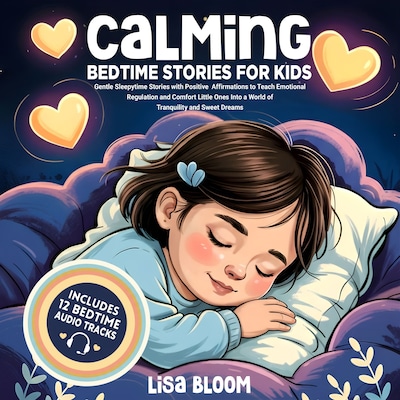 Calming Bedtime Stories for Kids – omslag til lydbogen af Lisa Bloom