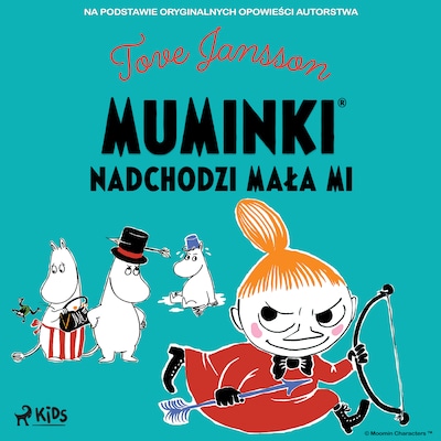 Muminki - Nadchodzi Mała Mi – okładka audiobooka, autor Tove Jansson