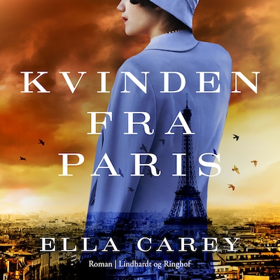 Kvinden fra Paris – omslag til lydbogen af Ella Carey