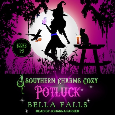 A Southern Charms Cozy Potluck – omslag til lydbogen af Bella Falls