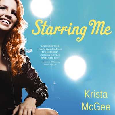 Starring Me – omslag til lydbogen af Krista McGee