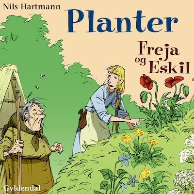 Freja og Eskil: Planter – omslag til lydbogen af Nils Hartmann