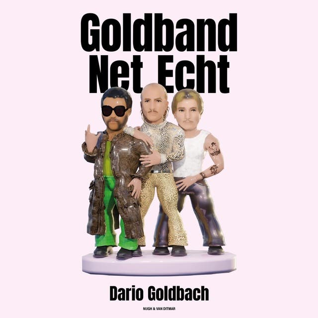 Goldband: Net echt – omslag van het luisterboek van Dario Goldbach