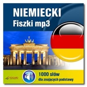 Niemiecki Fiszki mp3 1000 słówek dla znających podstawy – okładka audiobooka, autor zespół autorów