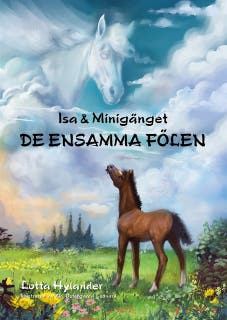 De ensamma fölen – omslag till ljudboken av Lotta Hylander