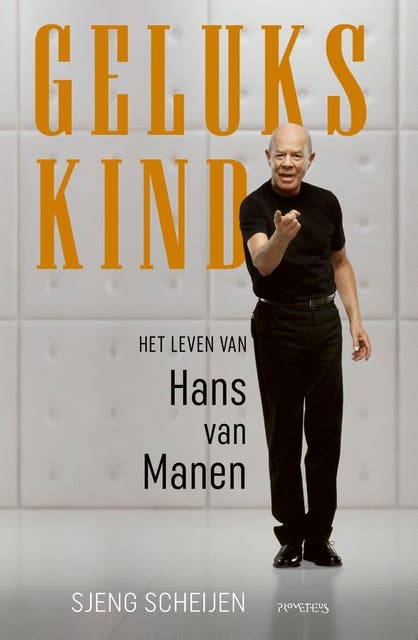 Gelukskind: Het leven van Hans van Manen – omslag van het luisterboek van Sjeng Scheijen