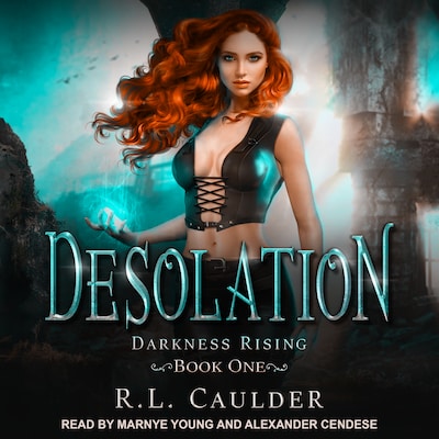 Desolation – omslag til lydbogen af R.L. Caulder