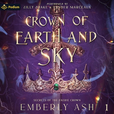Crown of Earth and Sky – omslag til lydbogen af Emberly Ash