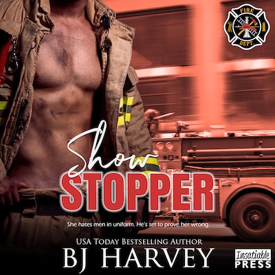 Show Stopper – omslag til lydbogen af BJ Harvey
