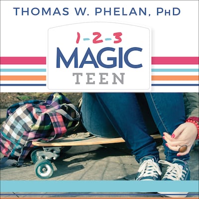 1-2-3 Magic Teen – omslag til lydbogen af Thomas W. Phelan, Ph.D