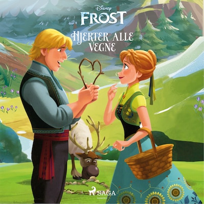 Frost - Hjerter alle vegne – omslag til lydbogen af Disney