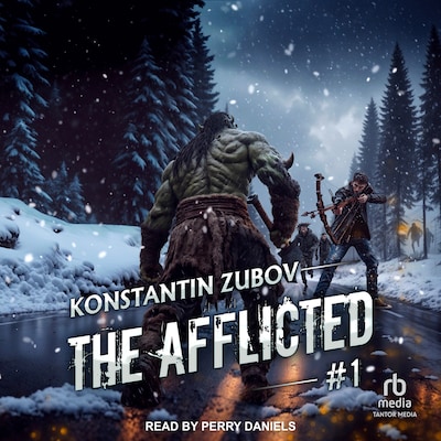 The Afflicted #1 – omslag til lydbogen af Konstantin Zubov