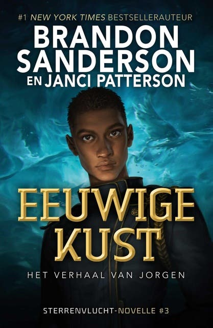 Eeuwige Kust: Het verhaal van Jorgen – omslag van het luisterboek van Brandon Sanderson,Janci Patterson