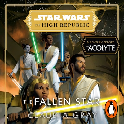 Star Wars: The Fallen Star (The High Republic) – omslag til lydbogen af Claudia Gray