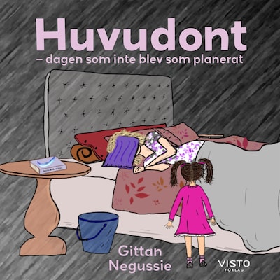Huvudont : dagen som inte blev som planerat – omslag till ljudboken av Gittan Negussie