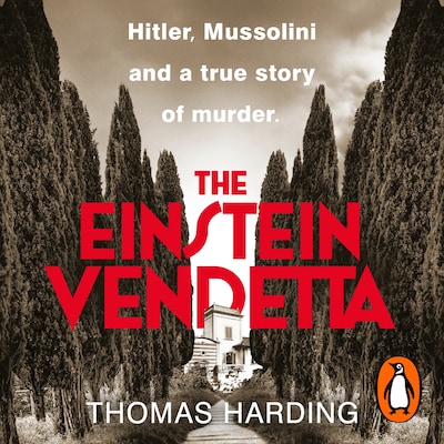 The Einstein Vendetta – omslag til lydbogen af Thomas Harding
