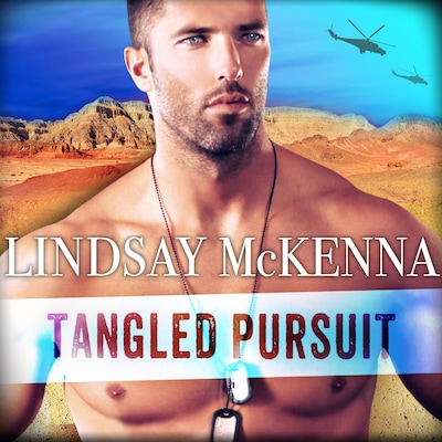 Tangled Pursuit – omslag til lydbogen af Lindsay Mckenna