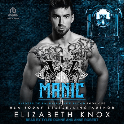 Manic – omslag til lydbogen af Elizabeth Knox